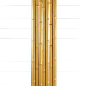 Customizable length bamboo panel, 334mm height for special spaces