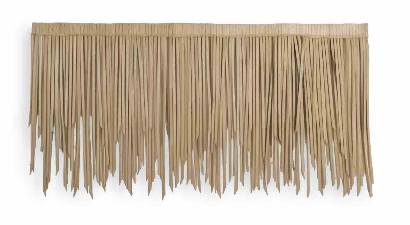 Thin Straw Thatch One Side Waterproof for semi-outdoor shade structures