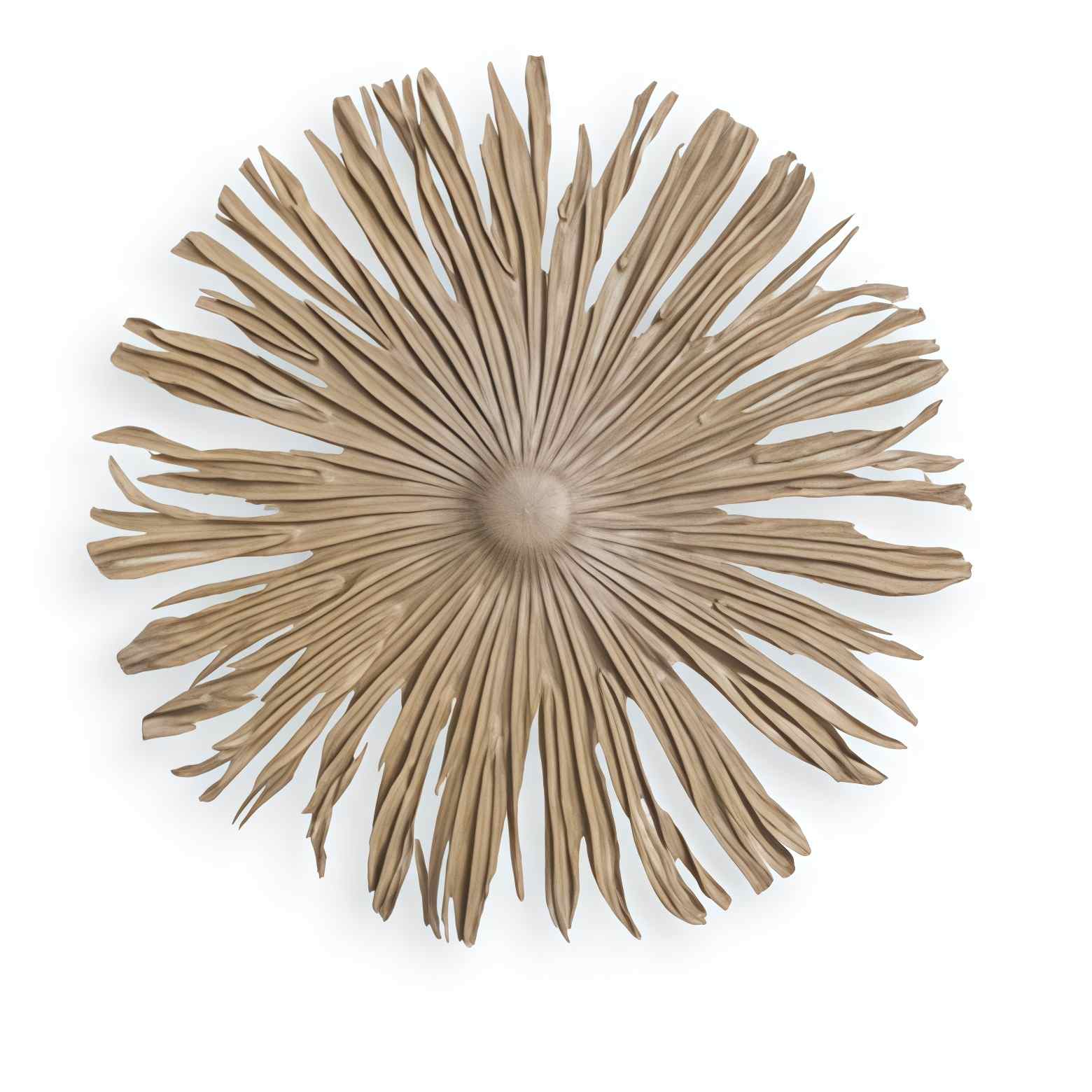 Specially angled Top Cap designed for the peak of curved thatch roofs.