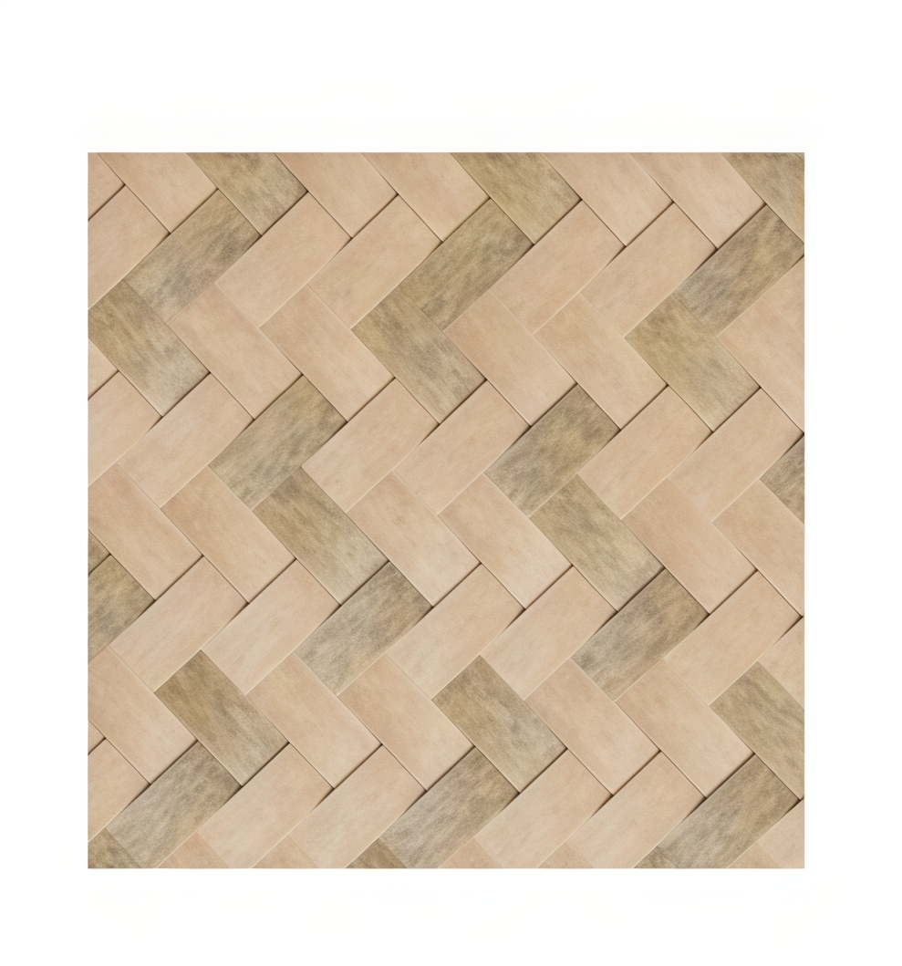 Close-up texture of Synthetic Bamboo Matting showing detailed weaving and natural bamboo texture